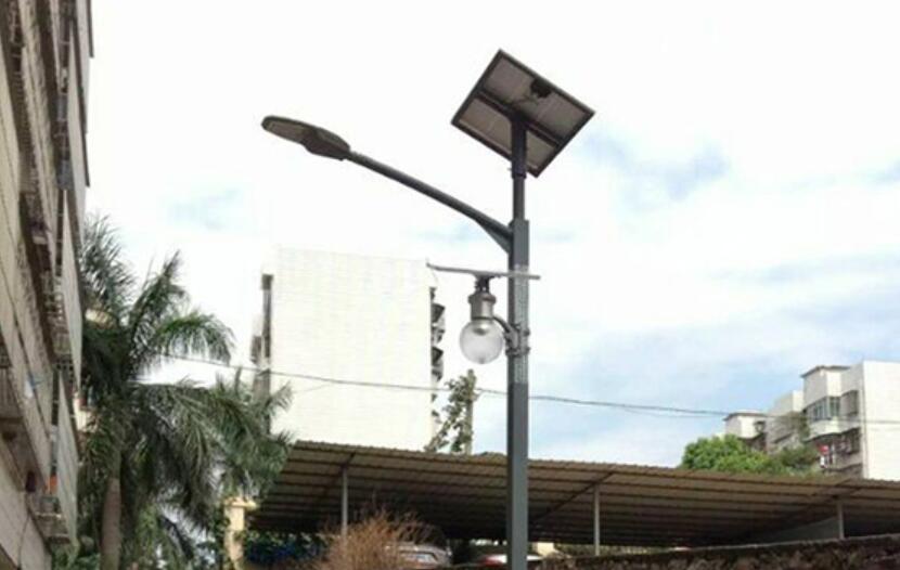 太陽能路燈的防盜方法。